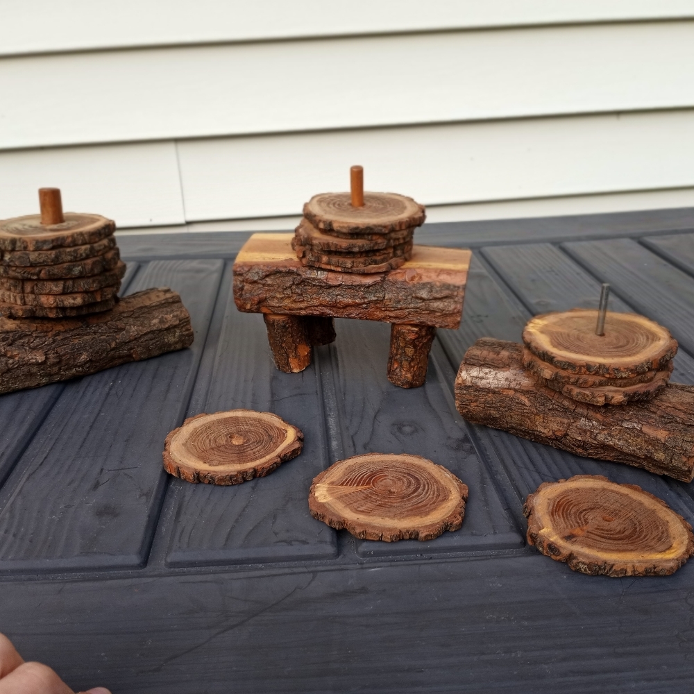 Handmade coaster set